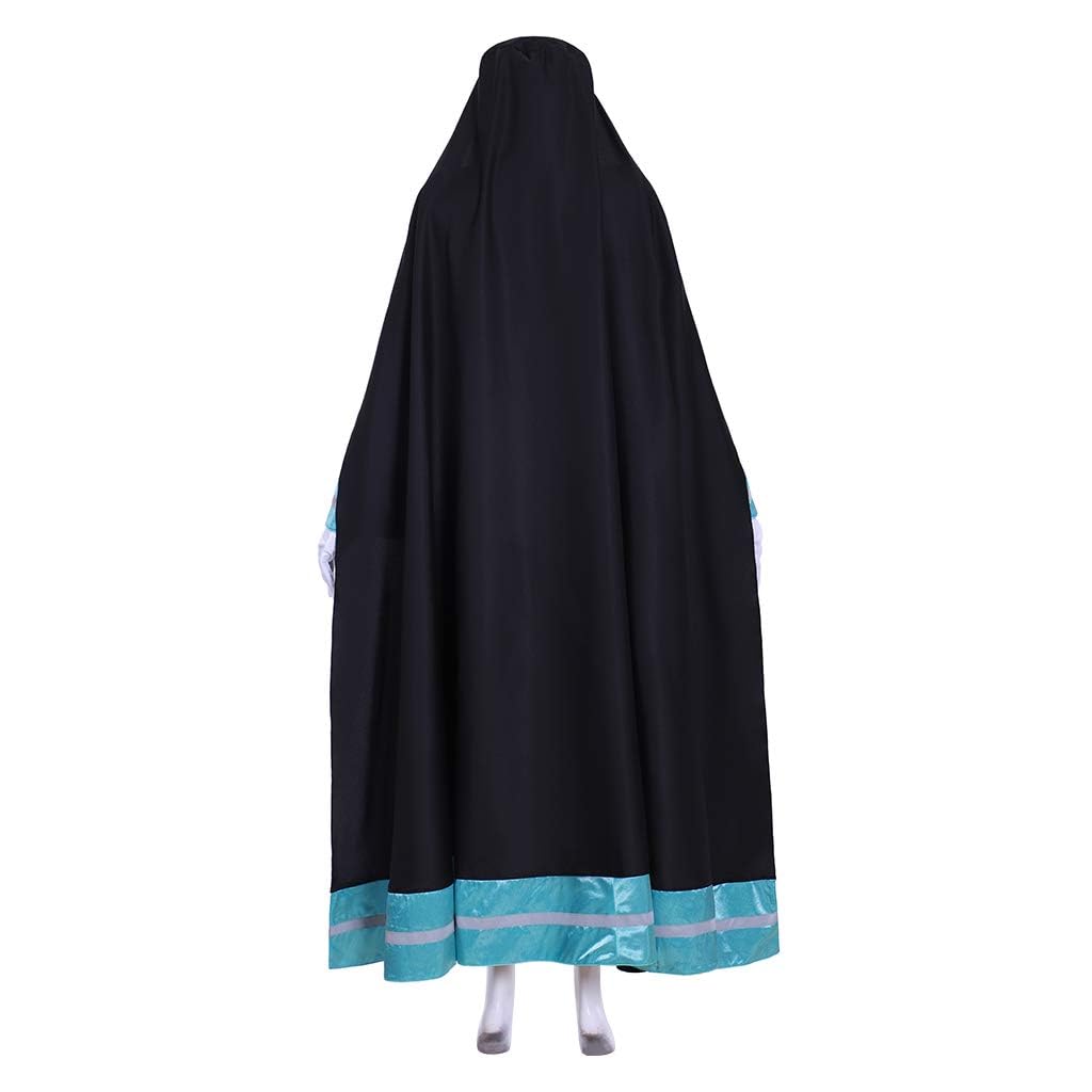 Anime Iris Nun Cosplay Costume Battle Suit Team Uniform Halloween Women's Outfit - Image 3
