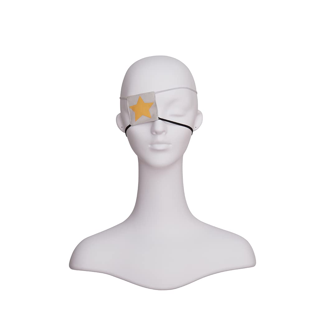 iSHOWcos Anime Green Dress Halloween Costume Uniform Women Dress with Eye Mask - Image 5