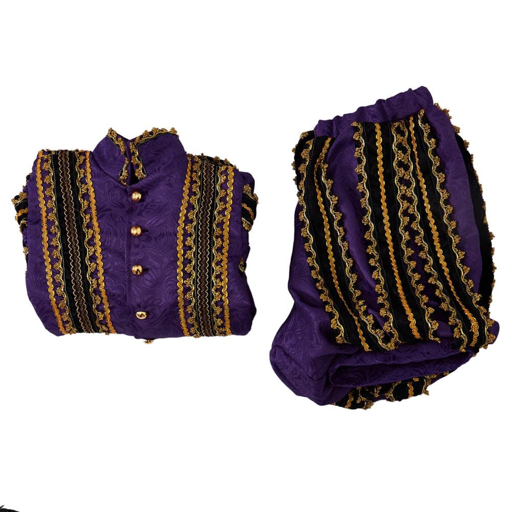 iSHOWcos Men's Tudor Elizabethan Costume Man Noble Deluxe Breeches Set Suit Halloween Costume - Image 6