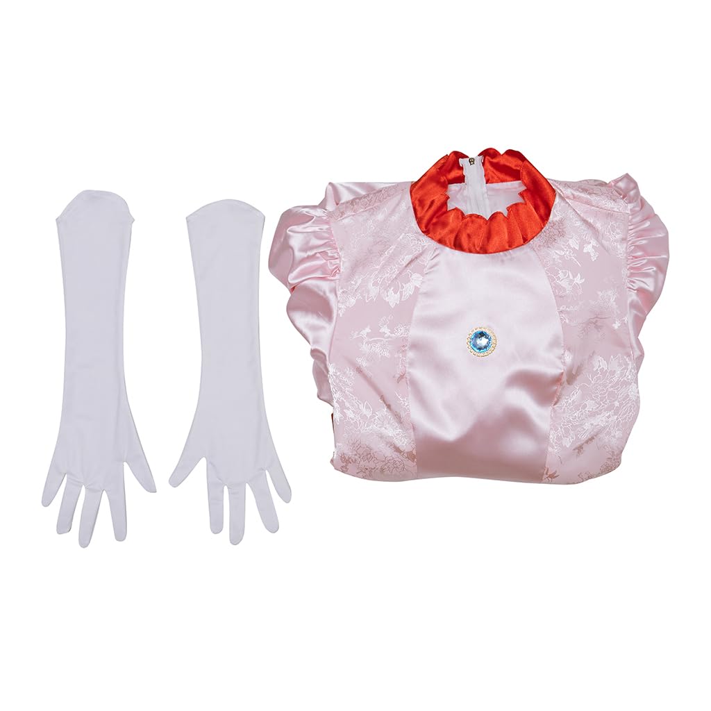 iSHOWcos Princess Dress Costume Ball Gown Women Pink Dress Outfit Halloween Carnival Party Fancy Dress - Image 6